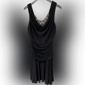 Dressbarn Sleeveless Evening Dress with Embellishments